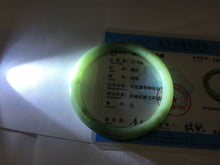 Load image into Gallery viewer, 59mm Certified Type A 100% Natural green gray (油青) round cut jadeite Jade bangle PH261-7140