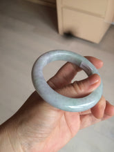 Load image into Gallery viewer, 53.5mm certified 100% natural certified yellow/green/purple (福禄寿)jadeite jade bangle AC78-1125