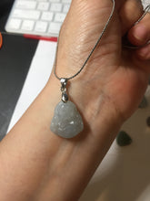 Load image into Gallery viewer, 100% Natural type A green/white small happy buddha jadeite Jade pendant necklace group BP111