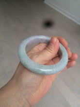 Load image into Gallery viewer, 53.5mm certified 100% natural certified yellow/green/purple (福禄寿)jadeite jade bangle AC78-1125
