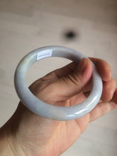 Load image into Gallery viewer, 56.9mm Certified type A 100% Natural white/light purple Jadeite bangle AC76-0322