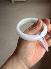 Load image into Gallery viewer, 53mm certified 100% natural Type A white/sunny green/red Jadeite jade bangle AE264-8013