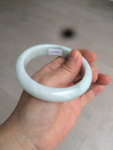 Load image into Gallery viewer, 58.4mm certified Type A 100% Natural light green white Jadeite Jade bangle AF90-2939