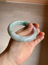 Load image into Gallery viewer, 56.4mm certificated Type A 100% Natural sunny green Jadeite Jade bangle Z129-2352
