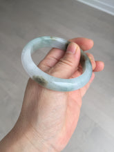 Load image into Gallery viewer, 53mm certified 100% natural Type A light green brown jadeite jade bangle AX133-7691