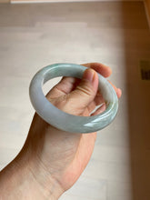 Load image into Gallery viewer, Reserved! Please don't order. 56.8mm certified type A 100% Natural icy watery green/white/brown/purple jadeite jade bangle Z127-4408