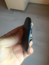 Load image into Gallery viewer, 100% Natural clear dark green/black jadeite jade(Mocui, 墨翠) Nezha(哪吒) defeated the dragon king Pendant/handhold worry stone BL139