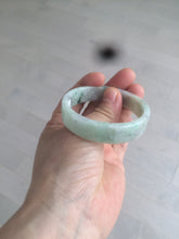 Load image into Gallery viewer, 50.5mm Certified type A 100% Natural sunny green/purple square Jadeite Jade bangle AZ58-7270