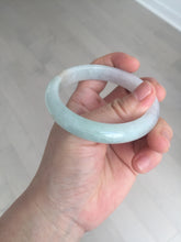 Load image into Gallery viewer, 54.5mm certified 100% natural icy watery green red jadeite jade bangle BH85-9113