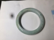 Load image into Gallery viewer, 57.4mm certified type A 100% Natural green/blue/purple jadeite jade bangle M81-2106