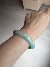 Load image into Gallery viewer, 54.3mm certified 100% natural Type A sunny green jadeite jade bangle PB164-4654
