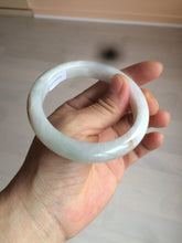Load image into Gallery viewer, 56.8mm certified 100% natural type A light green/white/red jadeite jade bangle AR81-4080
