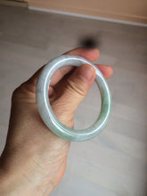 Load image into Gallery viewer, 50.8mm Certified Type A 100% Natural light green/purple/yellow(FU LU SHOU) round cut Jadeite Jade bangle Z135-2803