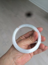 Load image into Gallery viewer, 56.8mm certified 100% natural type A light green/white/red jadeite jade bangle AR81-4080