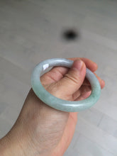 Load image into Gallery viewer, 50.8mm Certified Type A 100% Natural light green/purple/yellow(FU LU SHOU) round cut Jadeite Jade bangle Z135-2803