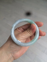 Load image into Gallery viewer, 50.8mm Certified Type A 100% Natural light green/purple/yellow(FU LU SHOU) round cut Jadeite Jade bangle Z135-2803