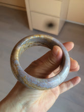 Load image into Gallery viewer, 57.8mm 100% natural red/orange/purple/pink chubby Sardonyx(战国红) bangle SY72