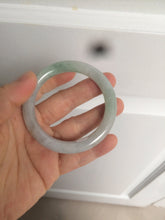Load image into Gallery viewer, 50.8mm Certified Type A 100% Natural light green/purple/yellow(FU LU SHOU) round cut Jadeite Jade bangle Z135-2803