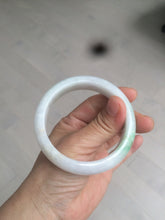 Load image into Gallery viewer, 55mm certified Type A 100% Natural sunny green/white/brown/yellow Jadeite Jade bangle AC71-1463