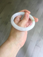 Load image into Gallery viewer, Sold.please do't order. thanks. 56mm Certified type A 100% Natural light purple white green yellow(LU FU SHOU)Jadeite bangle BN60-3559
