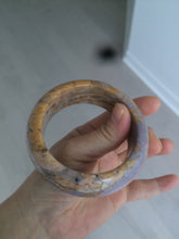 Load image into Gallery viewer, 57.8mm 100% natural red/orange/purple/pink chubby Sardonyx(战国红) bangle SY72