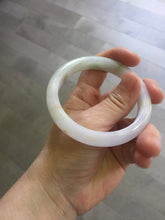 Load image into Gallery viewer, Sold.please do't order. thanks. 56mm Certified type A 100% Natural light purple white green yellow(LU FU SHOU)Jadeite bangle BN60-3559