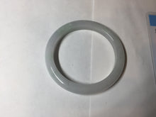 Load image into Gallery viewer, 54.6mm Certified 100% natural Type A white/green/purple jadeite jade bangle AM33-0255