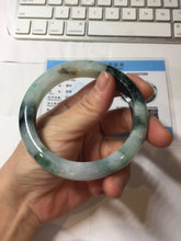 Load image into Gallery viewer, 59.6mm certified Type A 100% Natural light green purple Jadeite bangle PJ130-7293