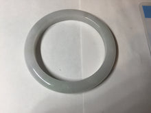 Load image into Gallery viewer, 54.6mm Certified 100% natural Type A white/green/purple jadeite jade bangle AM33-0255