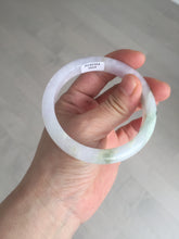 Load image into Gallery viewer, Sold.please do't order. thanks. 56mm Certified type A 100% Natural light purple white green yellow(LU FU SHOU)Jadeite bangle BN60-3559