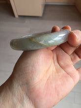 Load image into Gallery viewer, 60mm Certified Type A 100% Natural white/light purple/brown/yellow/gray (FU LU SHOU) Jadeite Jade bangle BF105-8658