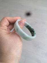 Load image into Gallery viewer, 51.7mm Certified type A 100% Natural sunny green/purple square Jadeite Jade bangle AZ55-7273