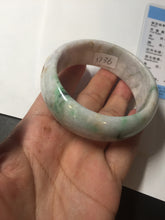 Load image into Gallery viewer, 54mm Certified type A 100% Natural sunny green/purple/yellow(Fu LU SHOU) Jadeite bangle BN61-1736