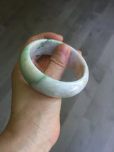 Load image into Gallery viewer, 54mm Certified type A 100% Natural sunny green/purple/yellow(Fu LU SHOU) Jadeite bangle BN61-1736
