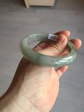 Load image into Gallery viewer, 56.2mm certified Type A 100% Natural green/red/gray/purple (FU LU SHOU) Jadeite Jade bangle BL78-8659