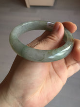 Load image into Gallery viewer, 56.2mm certified Type A 100% Natural green/red/gray/purple (FU LU SHOU) Jadeite Jade bangle BL78-8659