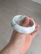 Load image into Gallery viewer, 54mm Certified type A 100% Natural sunny green/purple/yellow(Fu LU SHOU) Jadeite bangle BN61-1736