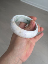 Load image into Gallery viewer, 54mm Certified type A 100% Natural sunny green/purple/yellow(Fu LU SHOU) Jadeite bangle BN61-1736