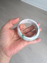 Load image into Gallery viewer, 54mm Certified type A 100% Natural sunny green/purple/yellow(Fu LU SHOU) Jadeite bangle BN61-1736