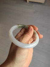 Load image into Gallery viewer, 57.3mm Certified Type A 100% Natural icy watery white purple black brown Jadeite Jade bangle BL74-7052