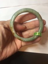 Load image into Gallery viewer, 48.9mm CertificatedType A 100% Natural green/yellow jadeite jade bangle F113-7245
