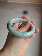 Load image into Gallery viewer, 56.4mm certificated Type A 100% Natural sunny green Jadeite Jade bangle Z128-2357
