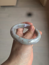 Load image into Gallery viewer, 57.7mm certified Type A 100% Natural red//brown/purple/gray Jadeite Jade bangle BG12-0311