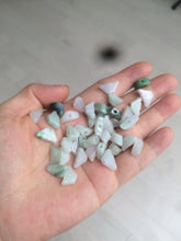 Load image into Gallery viewer, 12 Pieces of Type A 100% Natural icy watery green/white/purple Jadeite Jade Ingots AX55