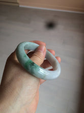 Load image into Gallery viewer, 56.4mm certificated Type A 100% Natural sunny green Jadeite Jade bangle Z128-2357