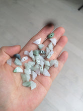 Load image into Gallery viewer, 12 Pieces of Type A 100% Natural icy watery green/white/purple Jadeite Jade Ingots AX55