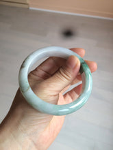 Load image into Gallery viewer, 56.4mm certificated Type A 100% Natural sunny green Jadeite Jade bangle Z128-2357