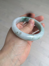Load image into Gallery viewer, 56.4mm certificated Type A 100% Natural sunny green Jadeite Jade bangle Z128-2357