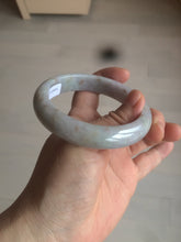 Load image into Gallery viewer, 57.7mm certified Type A 100% Natural red//brown/purple/gray Jadeite Jade bangle BG12-0311