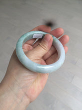 Load image into Gallery viewer, 56.4mm certificated Type A 100% Natural sunny green Jadeite Jade bangle Z128-2357